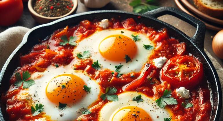 Egg Tomato shakshuka